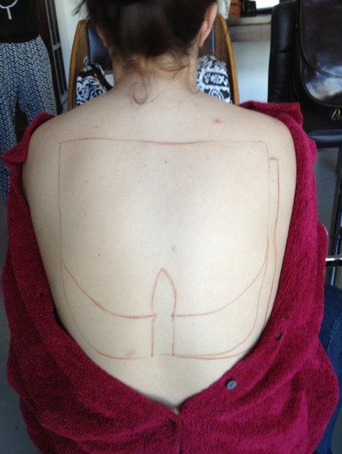 Body Painting Step 1